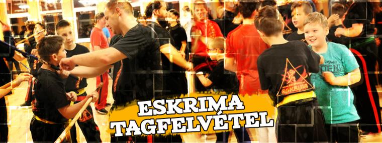 ESKRIMA - Tagfelvétel KEZDŐ csoportjainkban