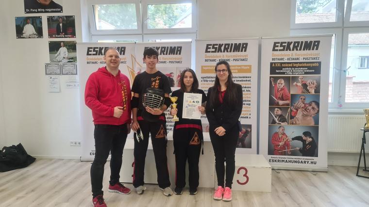 Eredményeink a II. Debrecen Eskrima/Kali/Arnis Kupán